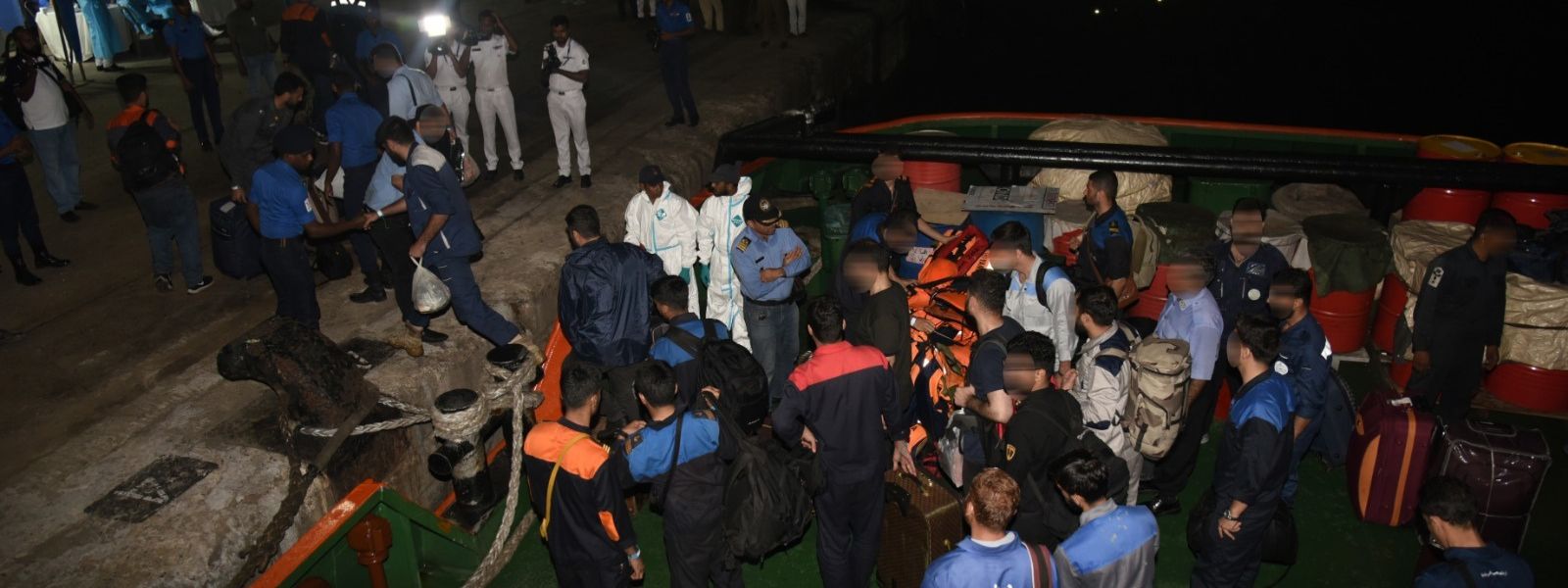 Navy to Continue Aid for Rescued Iranian Sailors